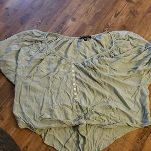 Karen Kane pheasant blouse